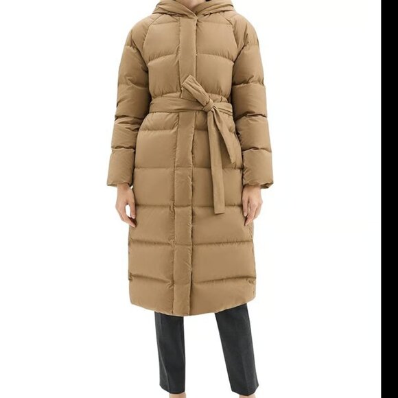 Theory Jackets & Blazers - Theory City Puffer Brown Size M